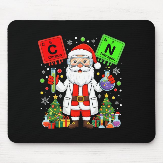 67 Science Teacher Chemistry 67 Periodic Table Chr Mouse Pad (Front)