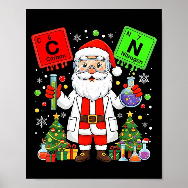 67 Science Teacher Chemistry 67 Periodic Table Chr Poster (Front)