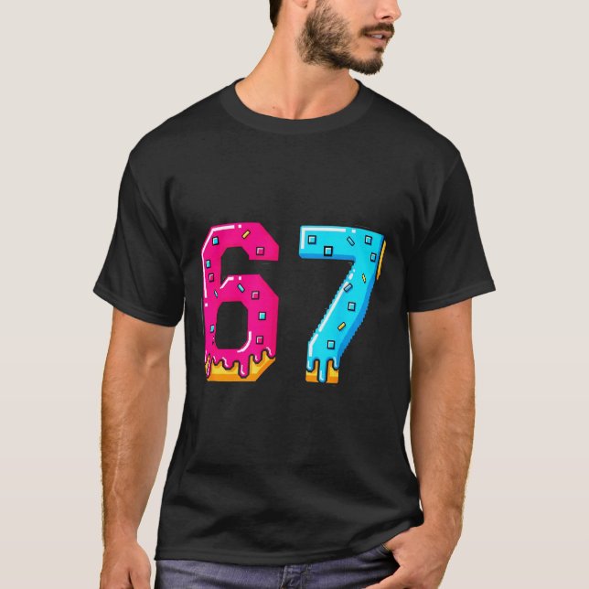 67 Shirt Baseball Life Style 101 Apparel Youth Dri (Front)