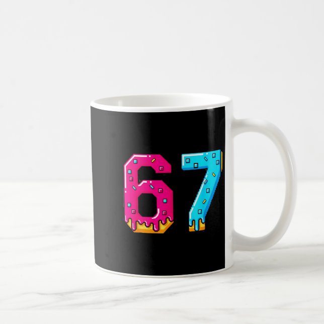 67 Shirt Baseball Life Style 101 Apparel Youth Dri Coffee Mug (Right)