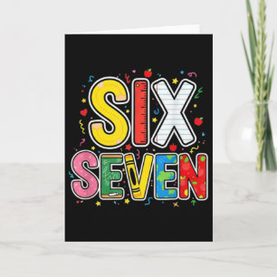 67 Shirt For Teachers 67 Meme Women Teacher Six Se Card