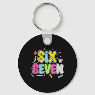 67 Shirt For Teachers 67 Meme Women Teacher Six Se Key Ring