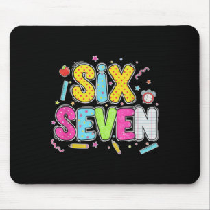 67 Shirt For Teachers 67 Meme Women Teacher Six Se Mouse Pad