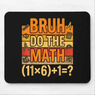 67 Shirt Six Seven Meme 6-7 Boys Kids Girls Bruh D Mouse Pad
