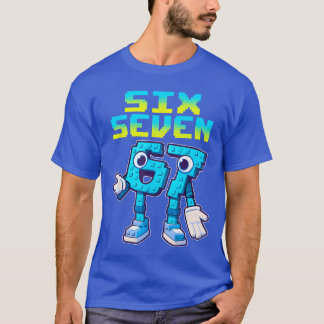67 Si Seven 67 Funny Italian Brainrot Gaming Meme T-Shirt
