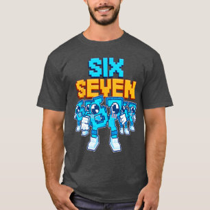 67 Si Seven Funny Italian Brainrot Gaming Meme ret T-Shirt