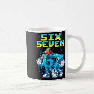 67 Six Seven 6-7 - Funny Italian Brainrot Kids Bas Coffee Mug