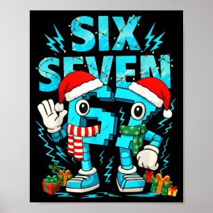 67 Six Seven 6-7 - Funny Italian Brainrot Kids Gam Poster
