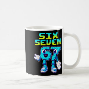 67 Six Seven 6-7 Funny Italian Brainrot Kids Gamin Coffee Mug