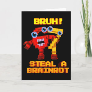 67 Six Seven 6-7 - Funny Steal Brainrot Kids Gamin Card