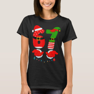 67 Six Seven 6 7 Meme Custome Couple Christmas Mat T-Shirt