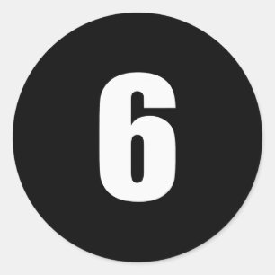 67 Six Seven 6 7 Meme Design Funny 6 7 Front Ck De Classic Round Sticker
