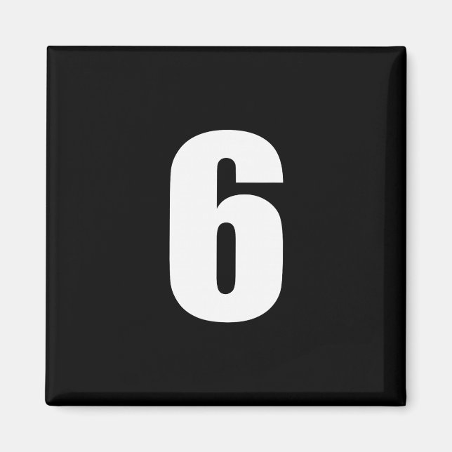 67 Six Seven 6 7 Meme Design Funny 6 7 Front Ck De Magnet (Front)