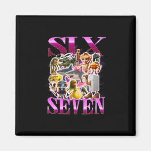 67 Six Seven Birthday Meme Viral Italian Brainrot Magnet