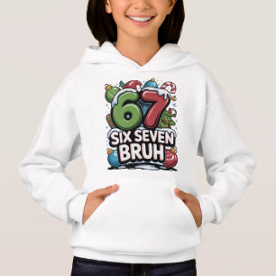 67 Six Seven Bruh Christmas Fun Holiday Tee Gift