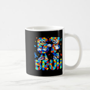 67 six seven bruh puzzle piece for kids mum teache coffee mug