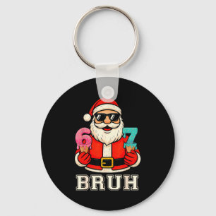 67 Six Seven Burh Funny Christmas 6 7 Meme Men Wom Key Ring