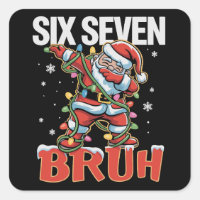 67 Six Seven Burh Santa Dab Christmas 6 7 Meme 