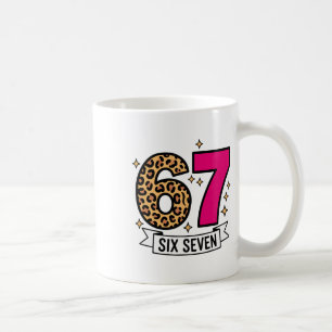 67 Six Seven Funny Meme For Women Teacher _1 Coffee Mug