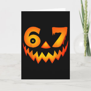 67 Six Seven Halloween Costume For Students Teache Card