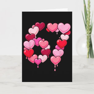 67 Six Seven Hearts Valentine Gen Alpha Brain Rot Card