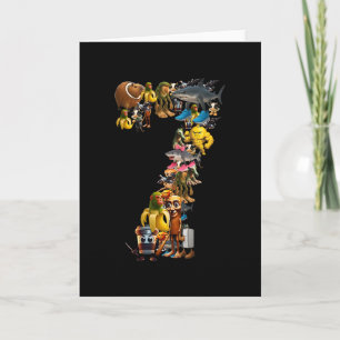 67 Six Seven Italian Brainrot Christmas Matching C Card