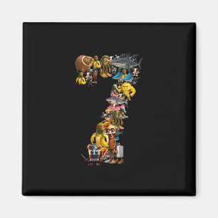 67 Six Seven Italian Brainrot Christmas Matching C Magnet