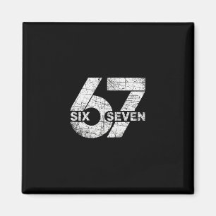 67 Six Seven Meme 2 Magnet