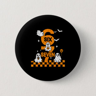 67 Six Seven Meme 6 7 Couple Matching Halloween Co 6 Cm Round Badge
