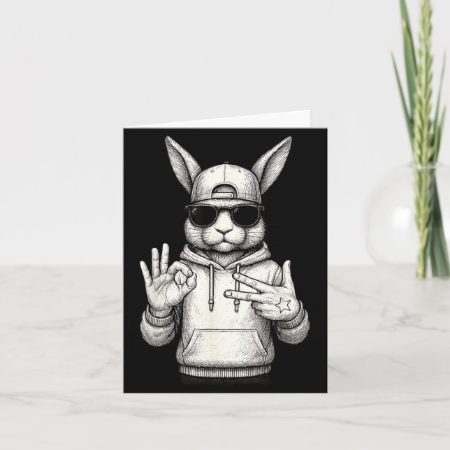 67 Six Seven Meme 6 7 Funny Easter Day For Boys Me Card (Front)