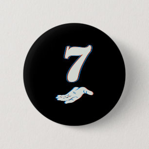 67 Six Seven Meme Couple Matching Halloween Costum 6 Cm Round Badge