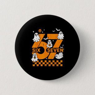 67 Six Seven Meme Fun 6 7 Couple Matching Hallowee 6 Cm Round Badge