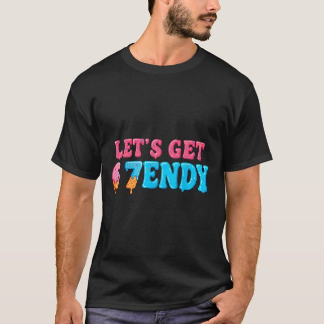 67 Six Seven Sendy 6 7endy Let's Get Sendy 67 Meme T-Shirt (Front)