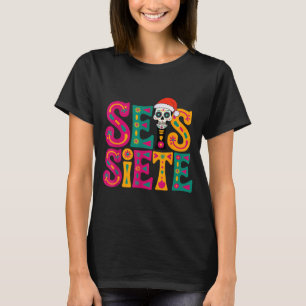 67 Six Seven Spanieacher Bilingual Seis Siete Chri T-Shirt