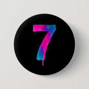 67 Sixty Seven Halloween Costume Colorful Funny 6 Cm Round Badge
