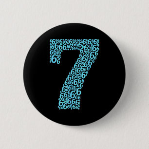 67 Sixty Seven Halloween Costume Design Funny 6 7 Cm Round Badge