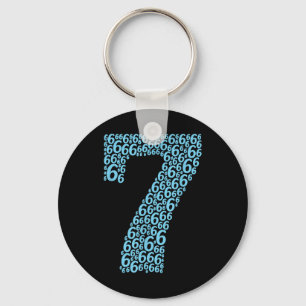 67 Sixty Seven Halloween Costume Design Funny 6 7  Key Ring