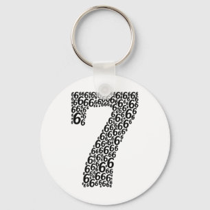 67 Sixty Seven Halloween Costume Design Funny 6 7 Key Ring