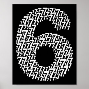 67 Sixty Seven Halloween Costume Design Funny 6 7 Poster