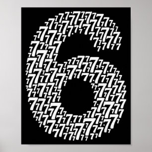 67 Sixty Seven Halloween Costume Design Funny 6 7  Poster