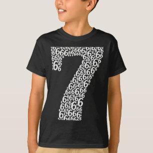 67 Sixty Seven Halloween Costume Design Funny 6 7  T-Shirt