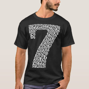 67 Sixty Seven Halloween Costume Design Funny 6 7 T-Shirt