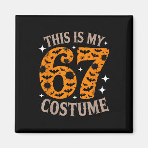 67 Sixty Seven Halloween Costume Funny 6 7 Meme De Magnet