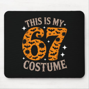 67 Sixty Seven Halloween Costume Funny 6 7 Meme De Mouse Pad