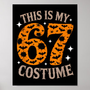 67 Sixty Seven Halloween Costume Funny 6 7 Meme De Poster