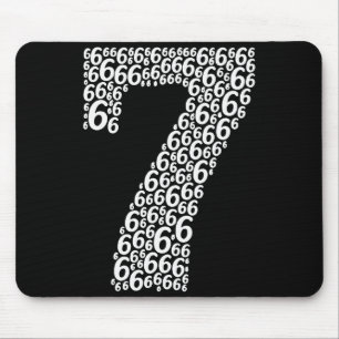 67 Sixty Seven Halloween Costume Funny Meme Mouse Pad