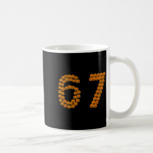 67 Sixty Seven Halloween Costume Pumpkins Funny 6  Coffee Mug