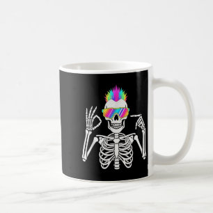 67 Skeleton Gen Alpha Funny Six Seven Halloween Me Coffee Mug