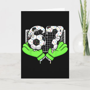 67 Soccer Ball Goalie Net And Gloves For Players _ Card