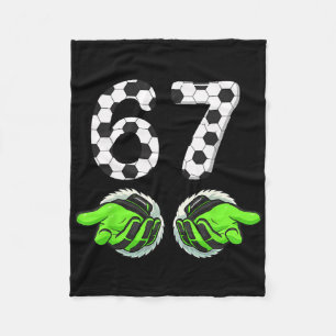 67 Soccer Goalkeeper Gloves Goalie Hands For Youth Fleece Blanket
